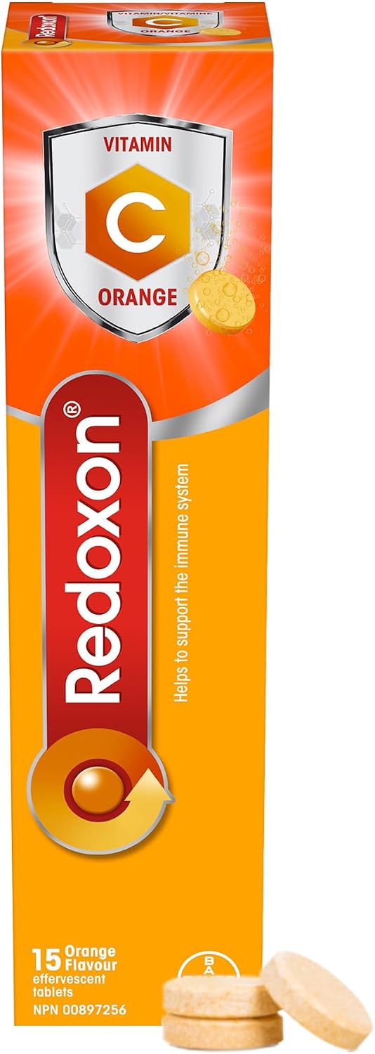 Redoxon Orange Vitamin C Effervescent Tablets - 15 Tablets - görsel 1