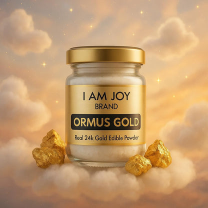 I Am Joy co. Pure Ormus White Gold Powder - Monoatomic M-State 24k 99.99% | 22g