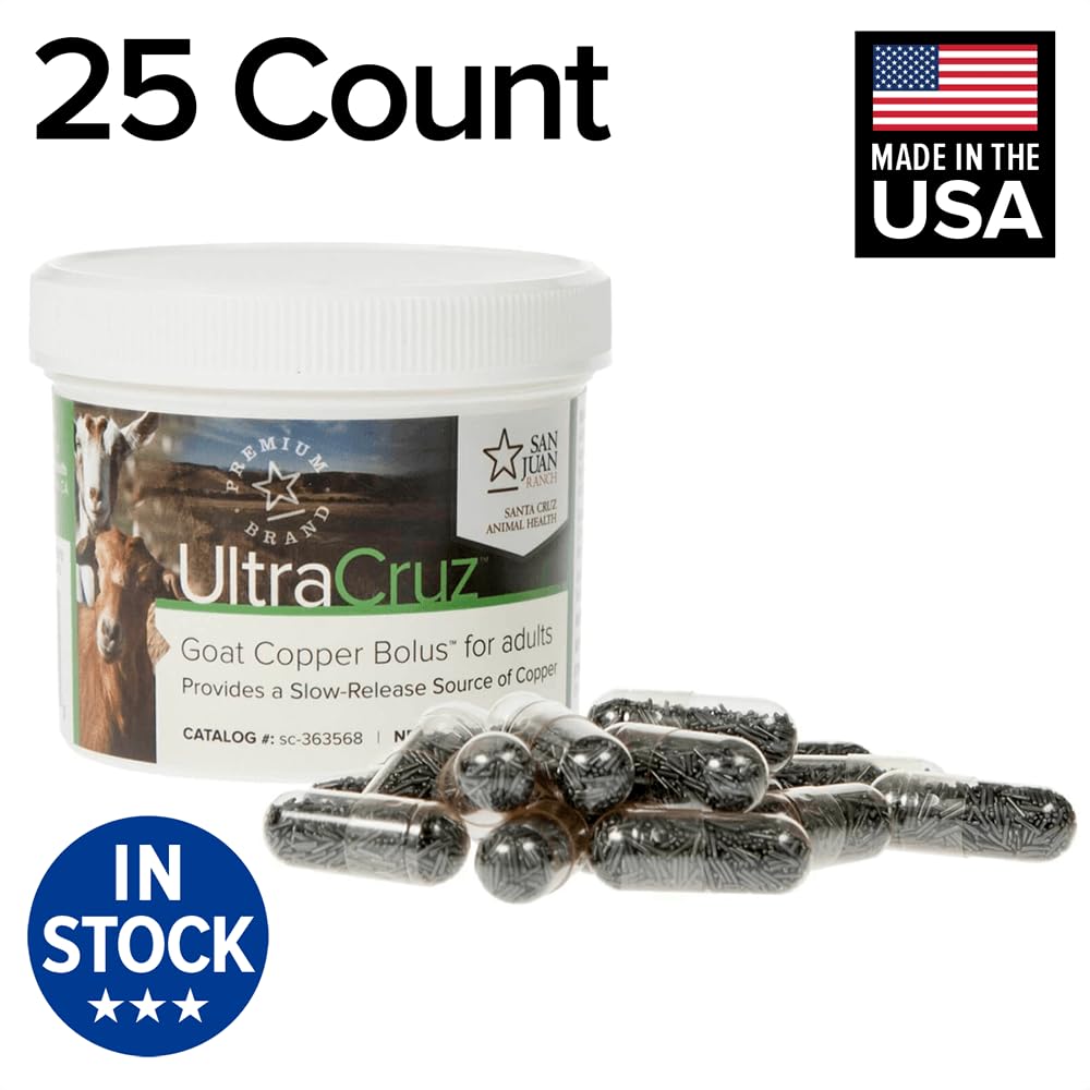 UltraCruz Goat Copper Bolus Supplement for Adults, 25 Count x 4 Grammes - görsel 5
