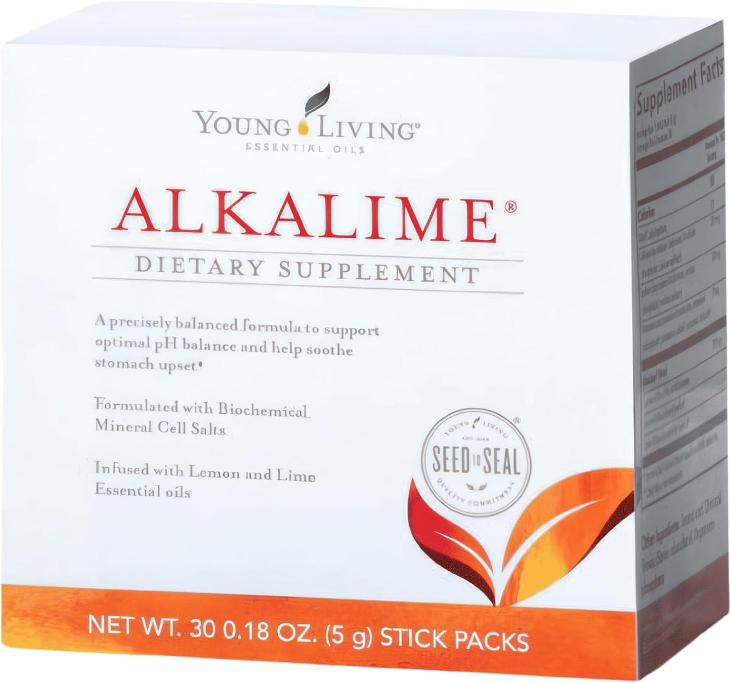 Young Living AlkaLime Stick Packs | 30 Sachets | Vitamin & Mineral Supplement | Digestive Wellness | Gentle on the Stomach | Infused with Calcium, Potassium, & Sodium - görsel 1