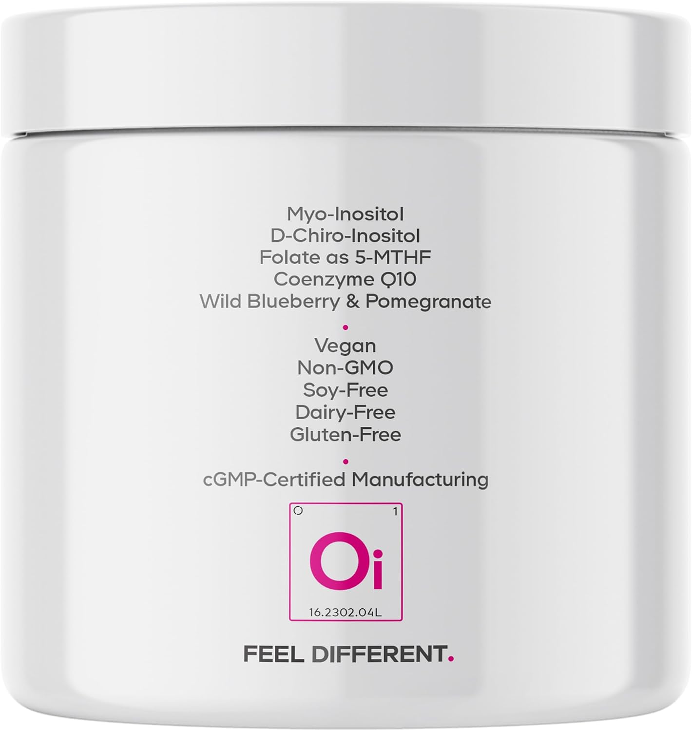 Codeage Liposomal Ovarian Inositol Powder – Myo-Inositol & D-Chiro-Inositol 40:1 Blend with Folate 5-MTHF, CoQ10, Mixed Berry Flavour – 60 servings - görsel 9