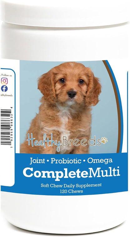 Healthy Breeds Cavapoo All-in-One Multivitamin Soft Chew 120 Count
