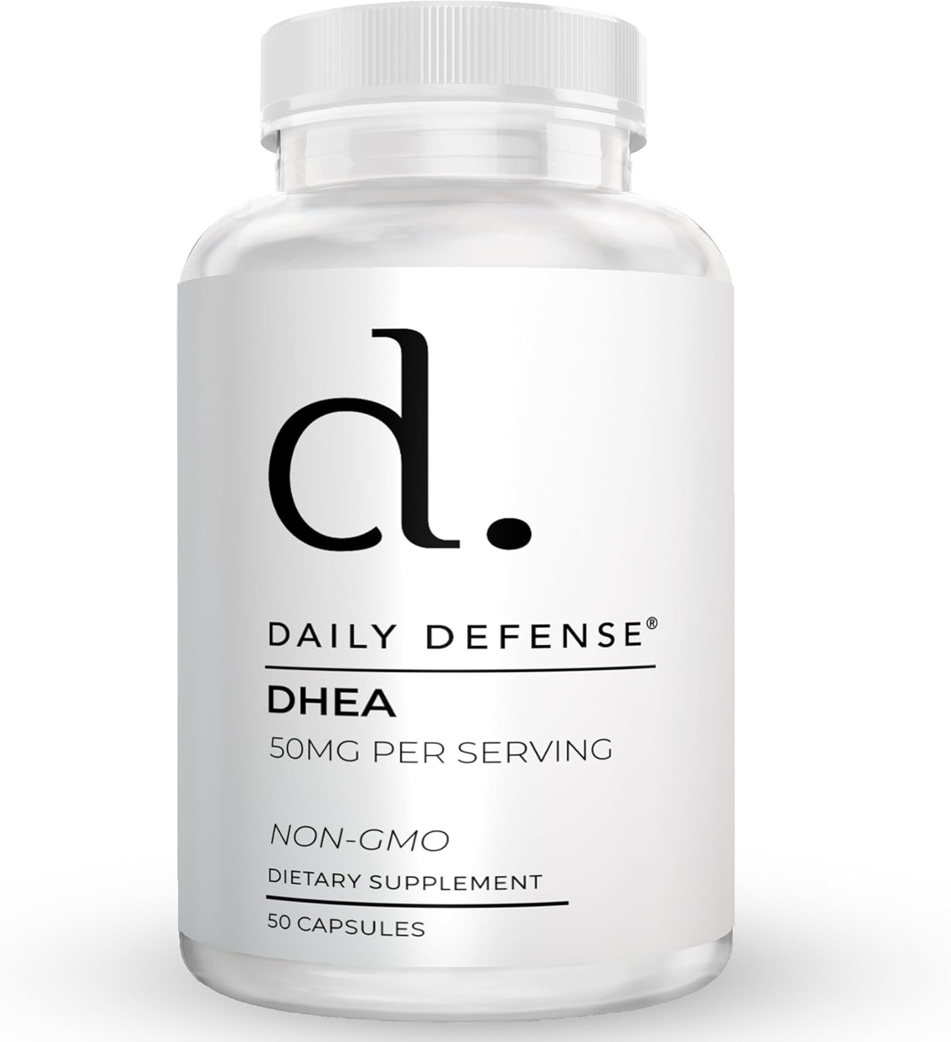 Daily Defence DHEA 50mg for Men & Women – Vitality, Energy & Mood Support (50 Capsules) - görsel 1