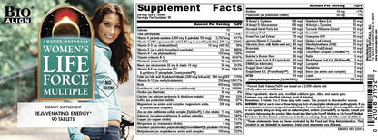 Women's Life Force Multiple Iron Free – Daily Multivitamin with Antioxidants & Herbs