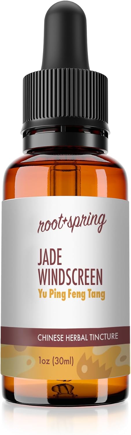 Jade Windscreen – Yu Ping Feng Tang – Herbal Tincture (Liquid Extract) – Yu Ping Feng San Wan Concentrate with Dropper – Natural TCM Herb Blend Supplement 30 ml (Pack of 4) - görsel 8