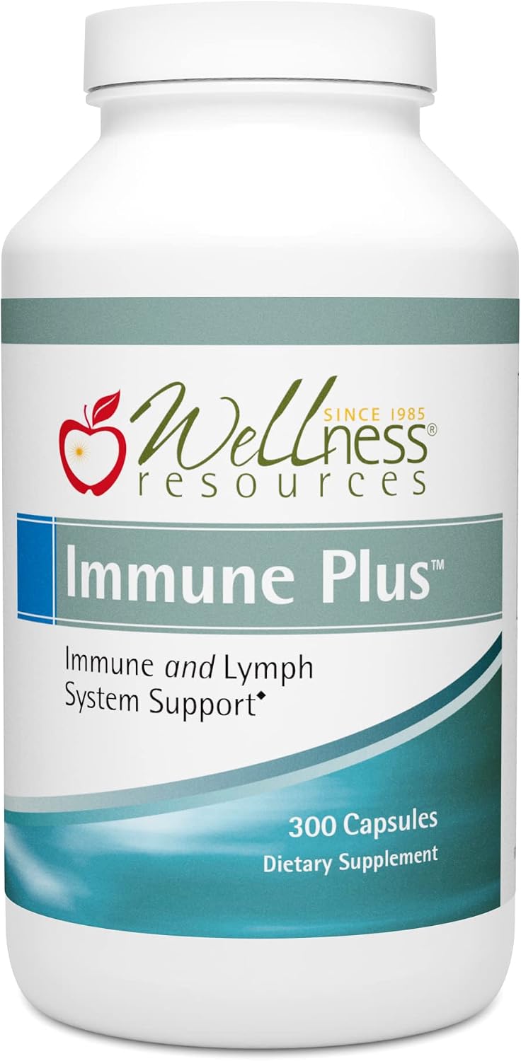 Wellness Resources Immune Plus - Arabinogalactan Capsules (300 Vegetarian Capsules) - görsel 1