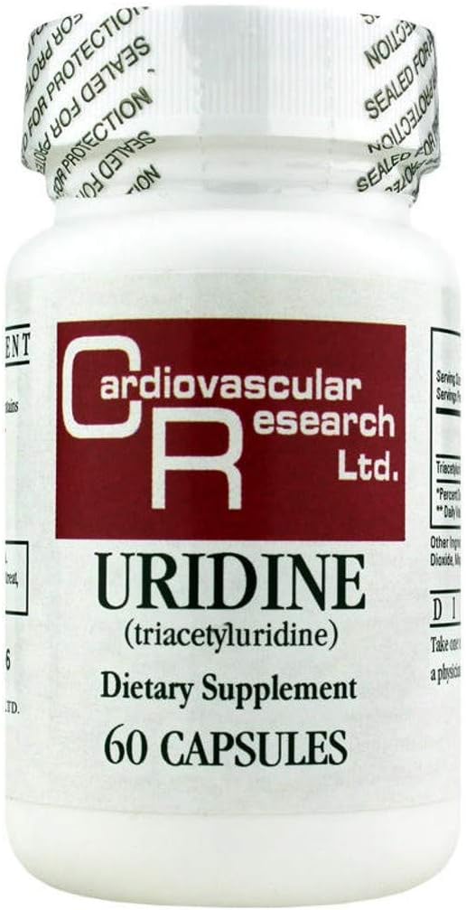 Cardiovascular Research Uridine, White, 60 Capsules - görsel 1