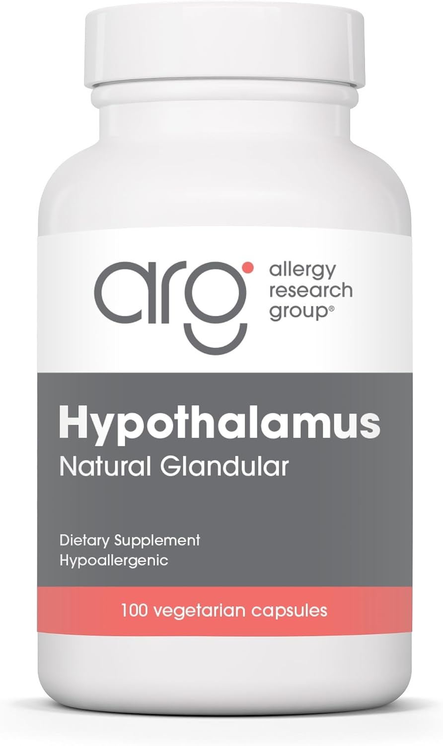ARG Hypothalamus - Bovine Glandular Supplement - 500 mg Lyophilised Hypothalamus Tissue - 100 Vegicaps - görsel 1