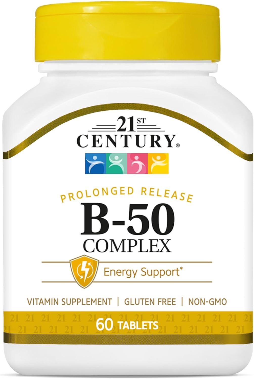 21st Century B-50 Complex Prolonged Release Tablets, 60 Tablets (Pack of 2) - görsel 6
