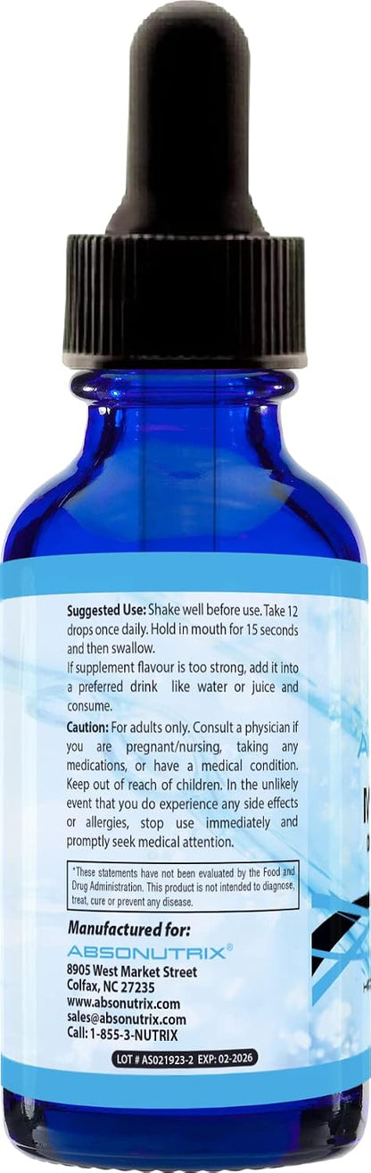 Absonutrix Myo Inositol & D-Chiro Inositol Blend 590 mg Liquid Drops, 118 ml (200 Servings)