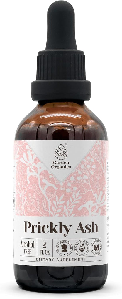 Prickly Ash Alcohol-Free Traditional Herbal Tincture, Liquid Drops (118 ml)