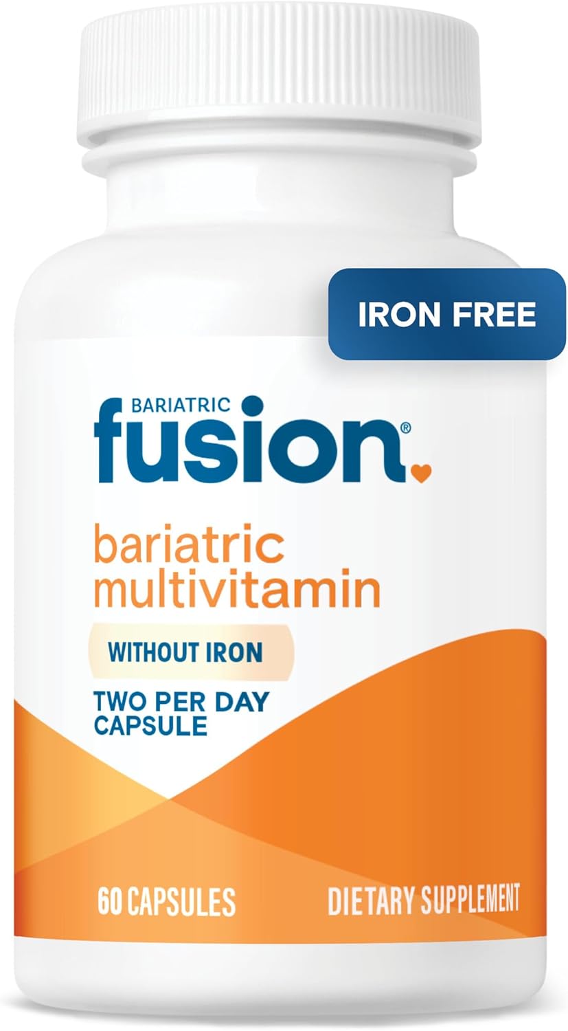 Bariatric Fusion Bariatric Multivitamin Without Iron – Post Bariatric Surgery Patients – Iron Free – 60 Capsules - görsel 1