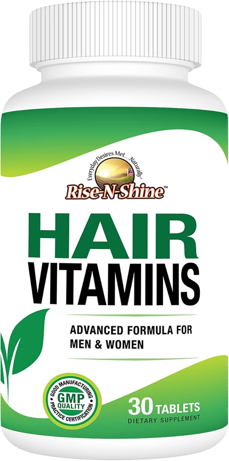 Rise-N-Shine Biotin Boost 10,000 mcg - 30 Capsules - görsel 10