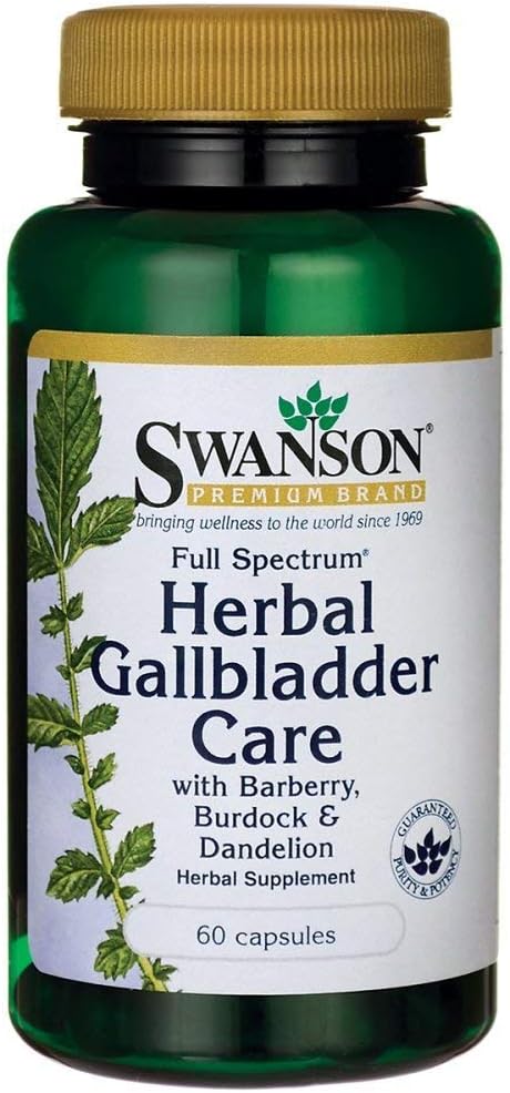 Swanson Full Spectrum Herbal Gall Bladder Care 60 Capsules - görsel 1