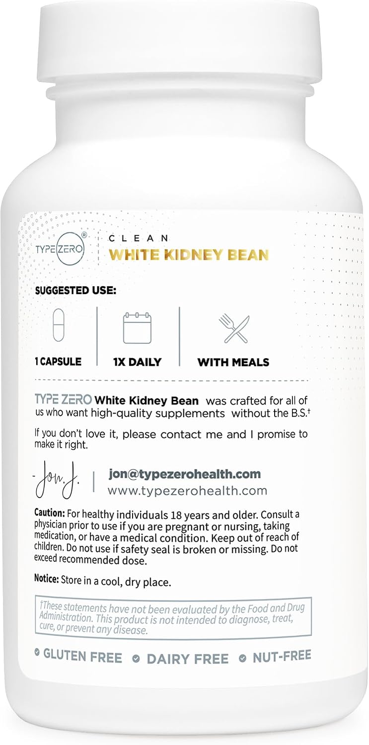 Type Zero Clean White Kidney Bean Extract - 90 Capsules - görsel 4