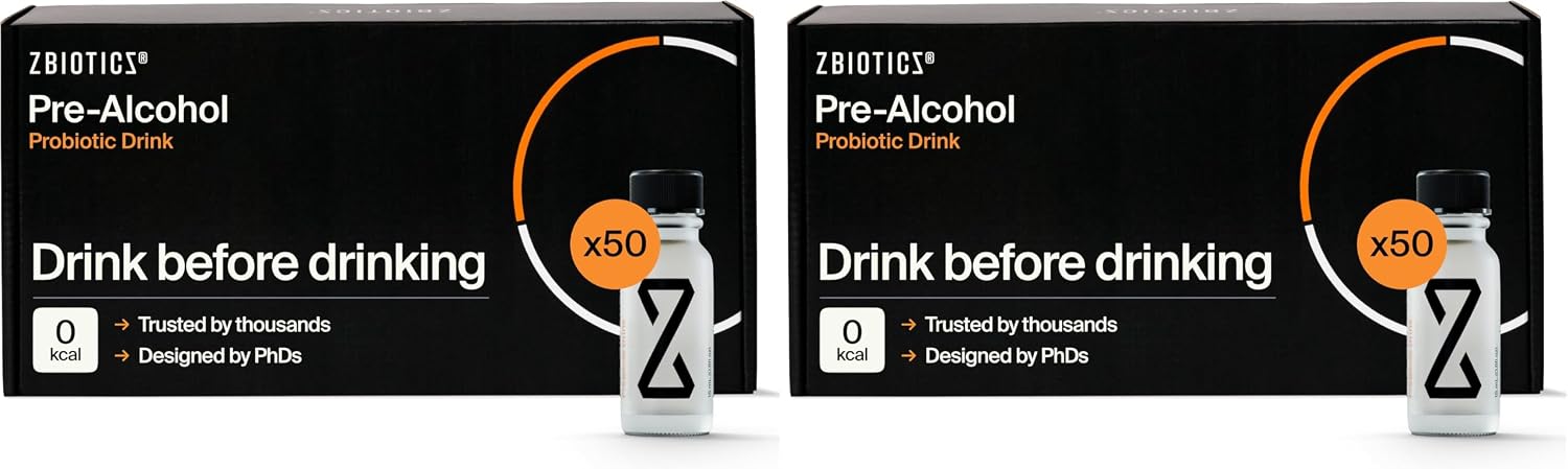 ZBiotics — Feel Better After Drinking, Wake Up Refreshed, Science-Backed, Patented Probiotic for Easier Mornings, Travel-Friendly, 6-Pack of 15ml Bottles - görsel 7