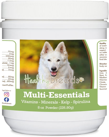 Healthy Breeds White German Shepherd Multi-Essentials Powder for Dogs - 227g