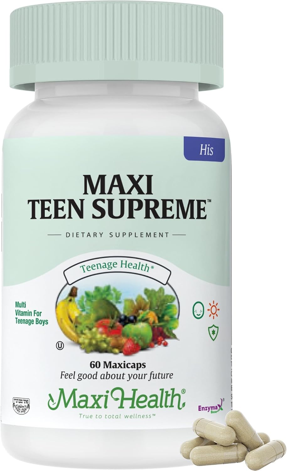 Teen Multivitamin Supreme for Boys 12-17 – 60 Tablets - görsel 1