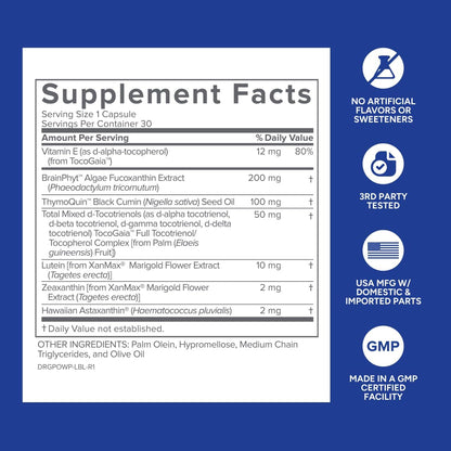 Gundry MD Power Phenols Brain Health Food Supplement - 30 Servings