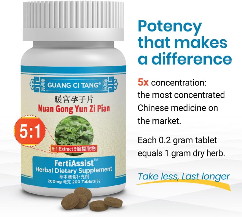 ActiveHerb FertiAssist Plus (Nuan Gong Yun Zi Pian) Fertility Blend for Women – 600 Tablets - görsel 4