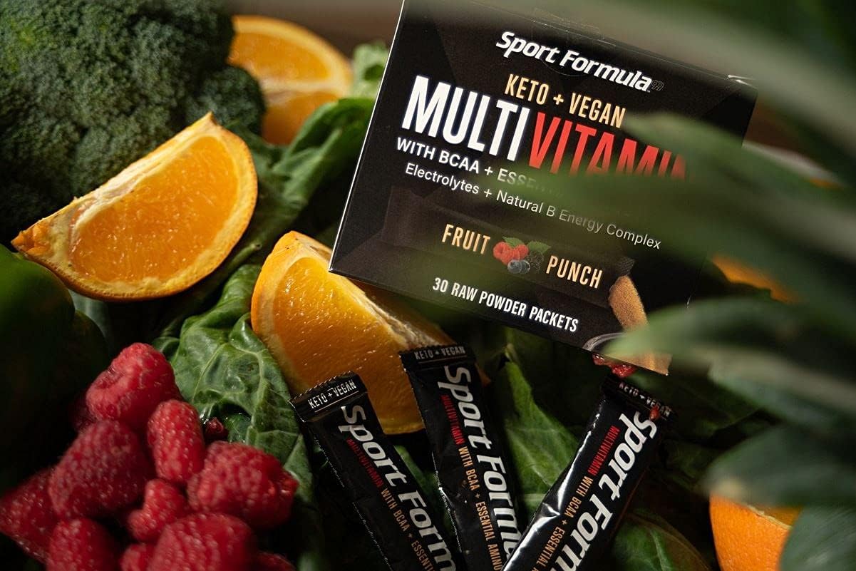 Sport Formula 99 Liquid Multivitamin Drink Mix – Keto-Friendly with BCAA & Electrolytes, Fruit Punch Sachets - görsel 6