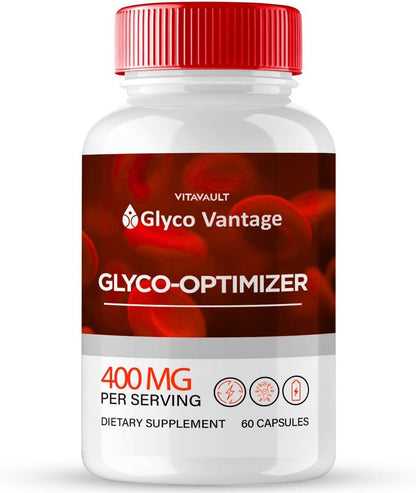 Glyco Vantage Capsules - Premium GlycoVantage Official Formula Glyco Optimiser - Maximum Strength All Natural Supplement (60 Capsules)