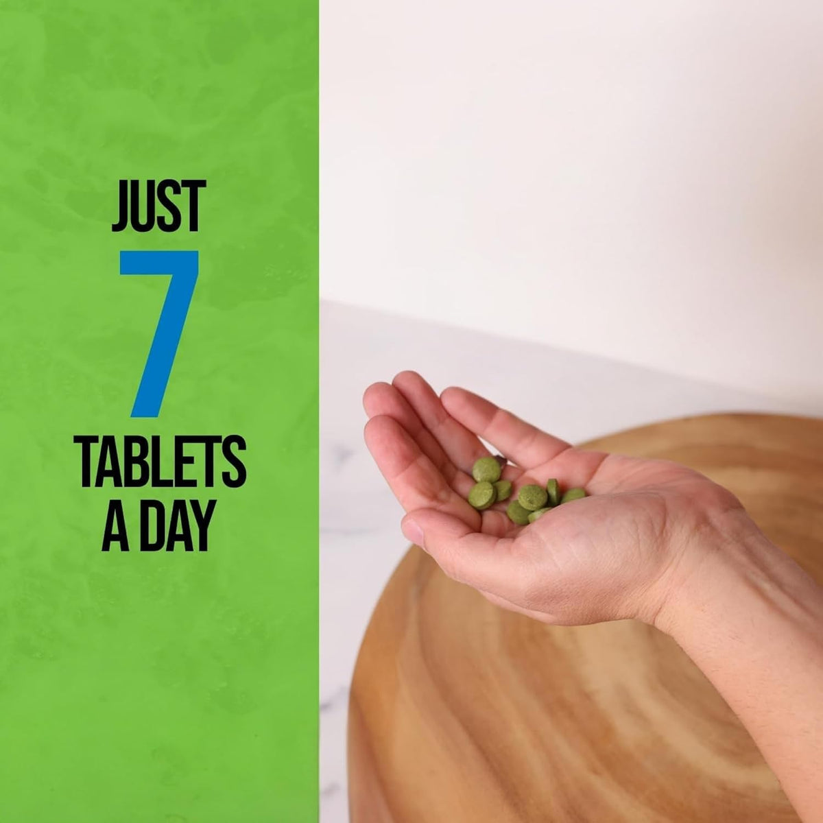 On Target Living Wheatgrass Tablets - Certified Organic, 500 Tablets - görsel 4