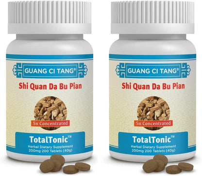 ActiveHerb TotalTonic Shi Quan Da Bu Pian 200 Tablets 2-Pack