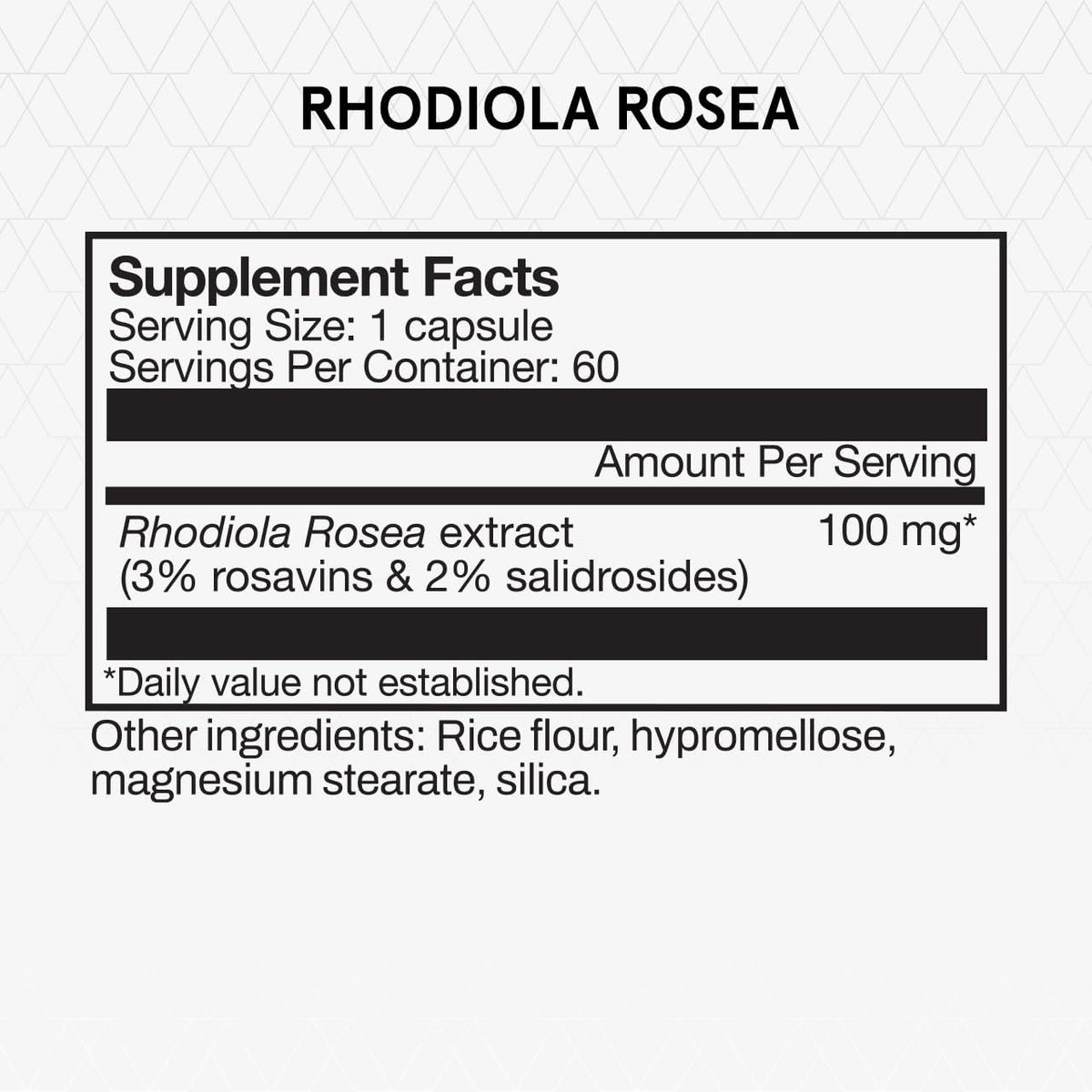 Momentous Rhodiola Rosea Supplement – Adaptogen for Stress, Energy & Cognitive Support, NSF Certified, 60 Capsules - görsel 2