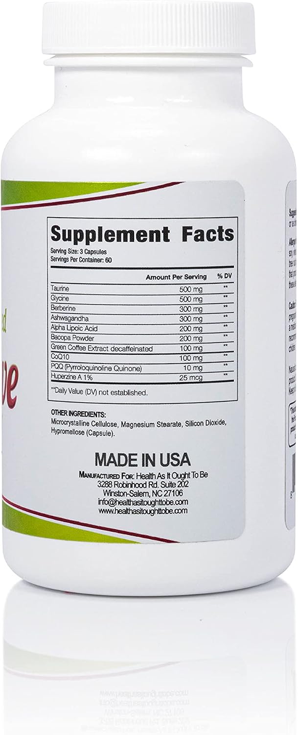Health As It Ought To Be Brain Save – Neuroprotective Properties: Several compounds in Brain Save have been – Image 2