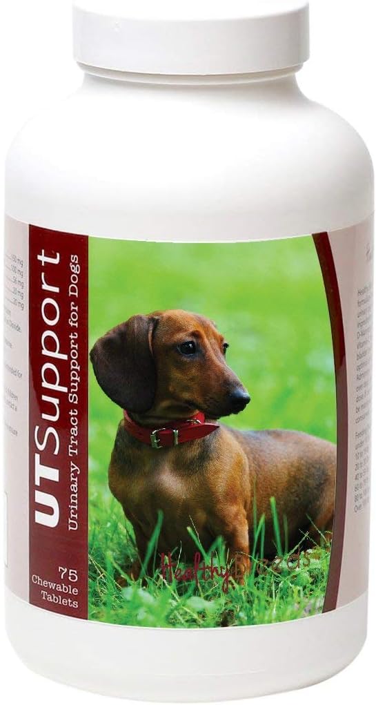 Healthy Breeds Dachshund Cranberry Chewables 75 Count - görsel 1