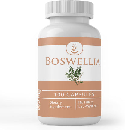 PURE ORIGINAL INGREDIENTS Boswellia (100 Capsules) - Always Pure, No Additives Or Fillers, Lab Verified