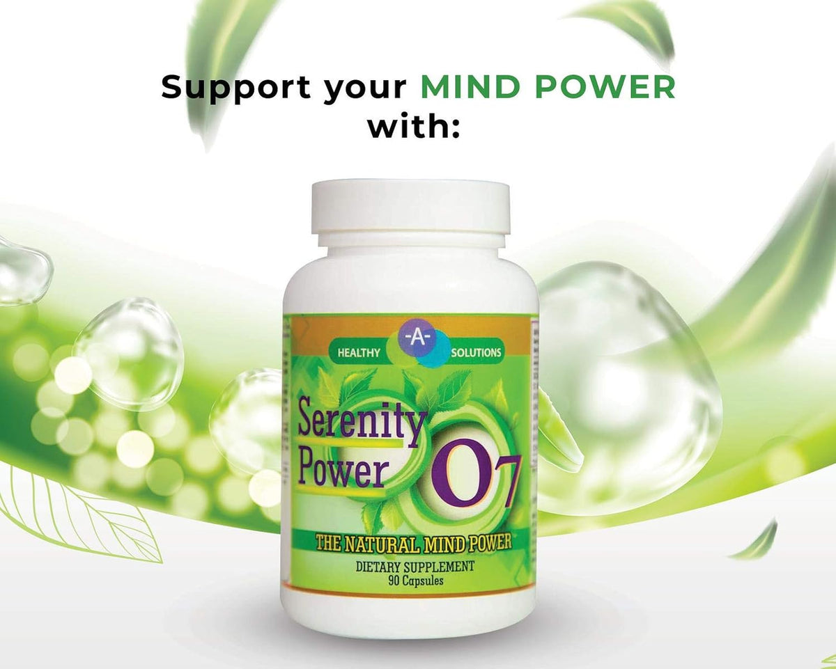 Serenity Power 07 Herbal Supplement for Mind Power, 90 Capsules - görsel 4