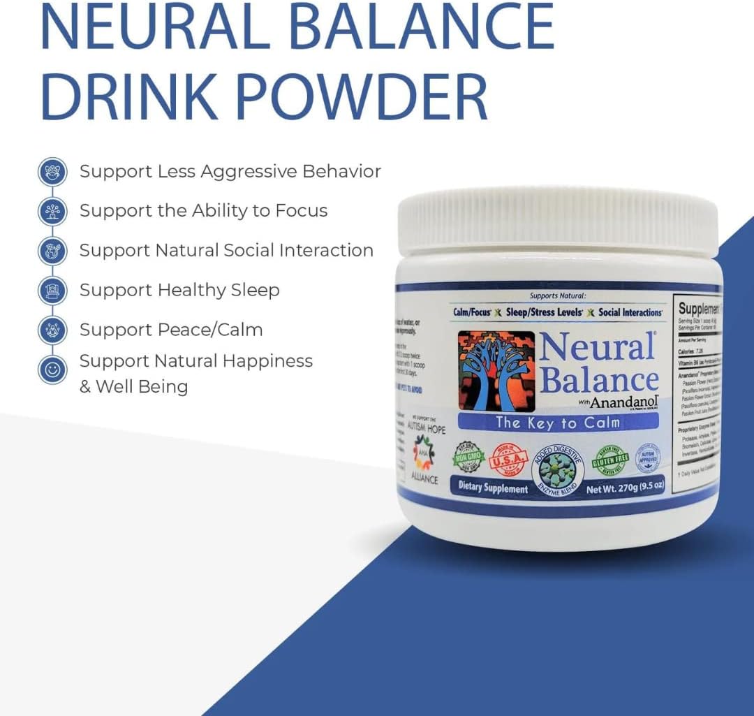 Neural Balance Anandanol with Proprietary Digestive Enzyme Blend (270g, 60 Servings) - görsel 3