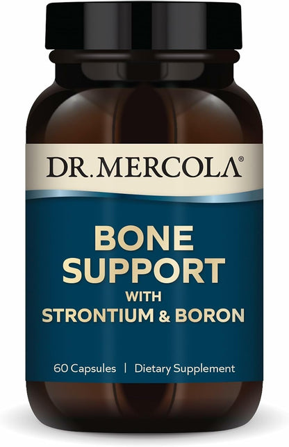 Dr. Mercola Bone Support with Strontium & Boron - 60 Capsules