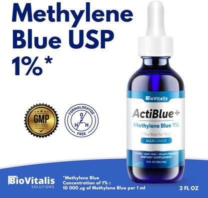 Actiblue+ Methylene Blue 1% (2 fl oz)