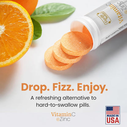 SIGNIFY NATURE Vitamin C 1000mg Effervescent Tablets with Zinc