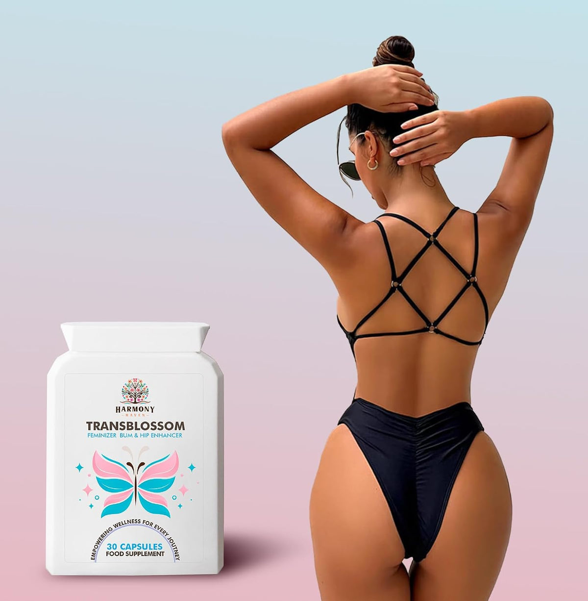 Feminising Bum and Hip Enhancer Pills for Trans Women - görsel 3
