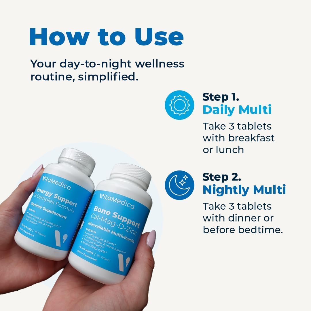 VitaMedica Multivitamin Day & Night Routine – 30-Day Supply - görsel 7