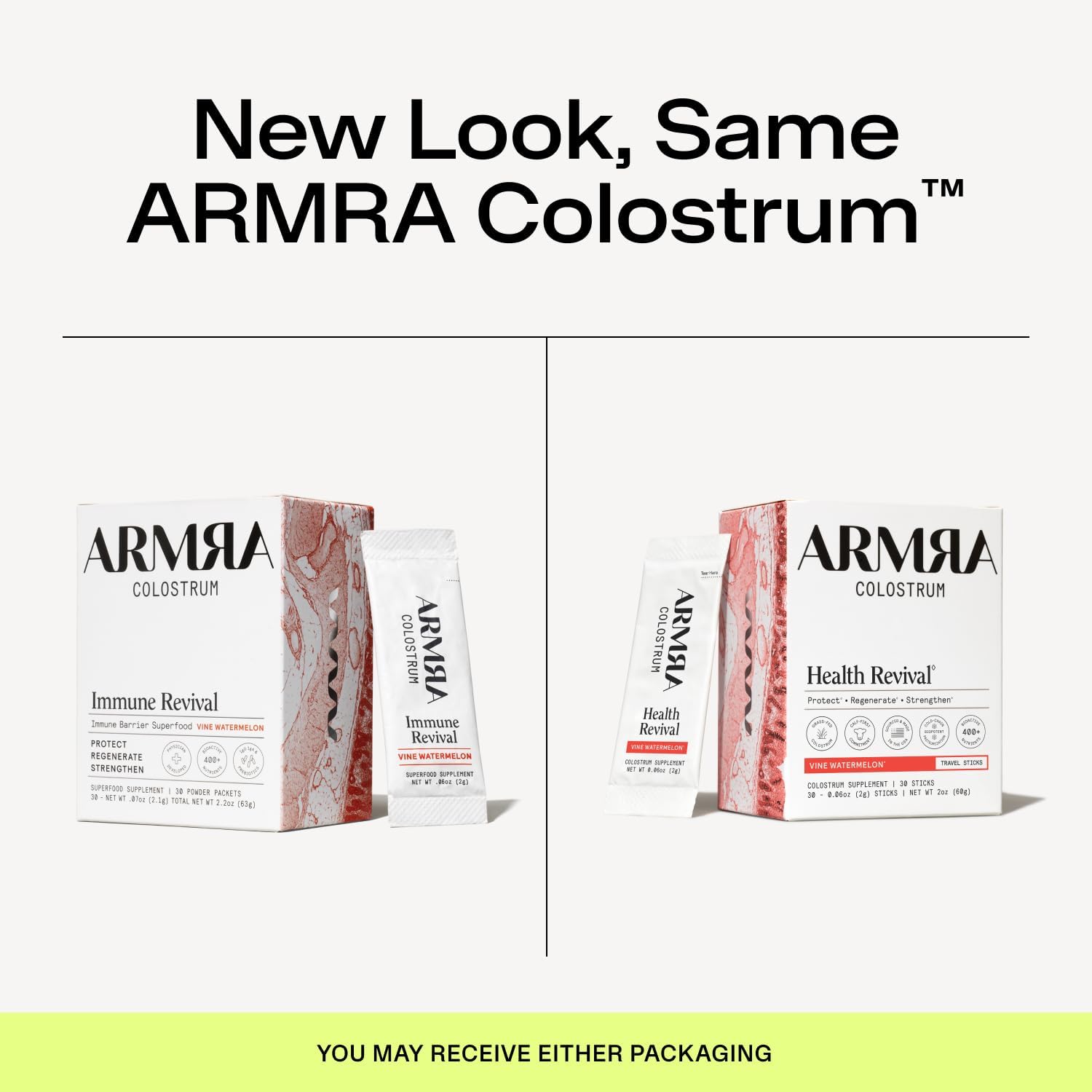 ARMRA Colostrum Powder – Vine Watermelon (30 Servings) - görsel 2