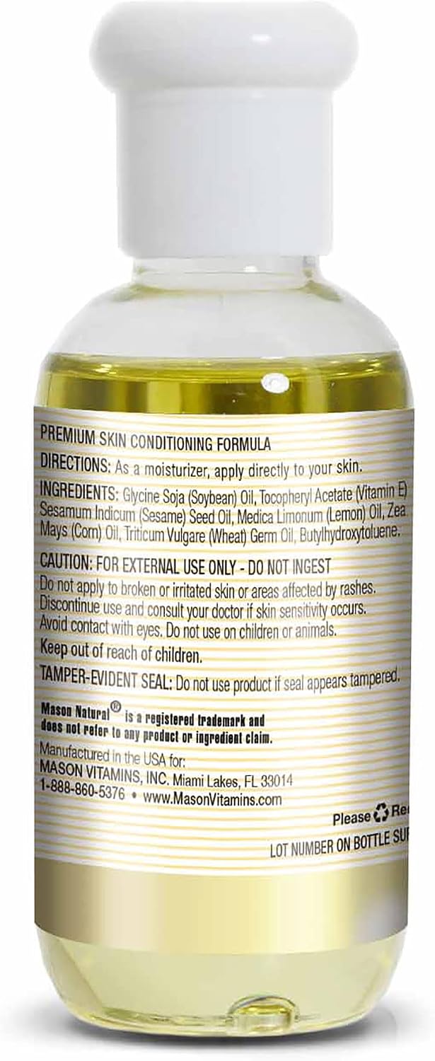 Mason Natural Vitamin E Oil 30,000 IU – Pure Skin Oil, 74 ml - görsel 2