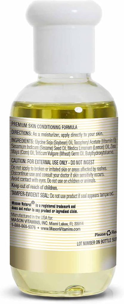 Mason Natural Vitamin E Oil 30,000 IU – Pure Skin Oil, 74 ml