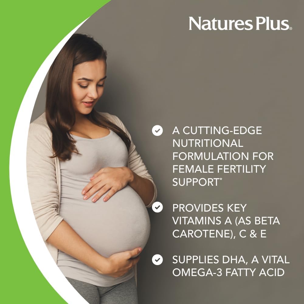 NaturesPlus ProCreation Female Fertility Support – 60 Capsules - görsel 3