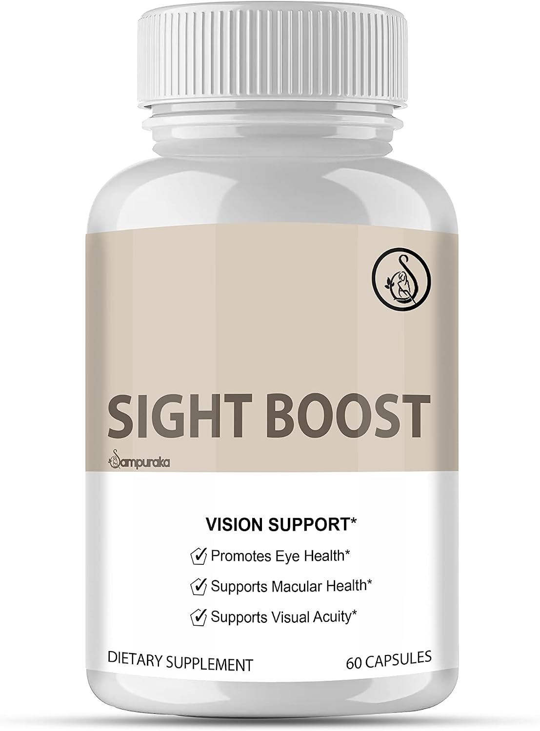 Sight Boost – Vision Care Supplement for Clear and Sharp Vision, Advanced Formula, 1 Pack – 60 Capsules - görsel 1