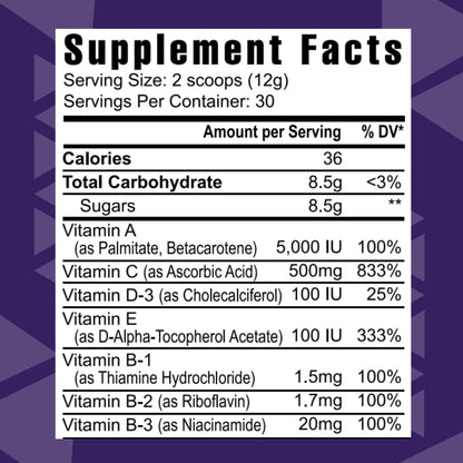 Youngevity Rebound Fx Citrus Powder – Energy Supplement with Vitamins, Minerals & Antioxidants (Pack of 2)