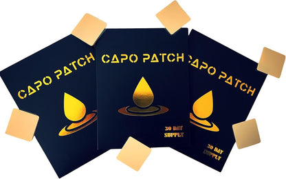 Capo Patch: 30 Gentle Skin-Adhesive Patches for Energy and Rejuvenation