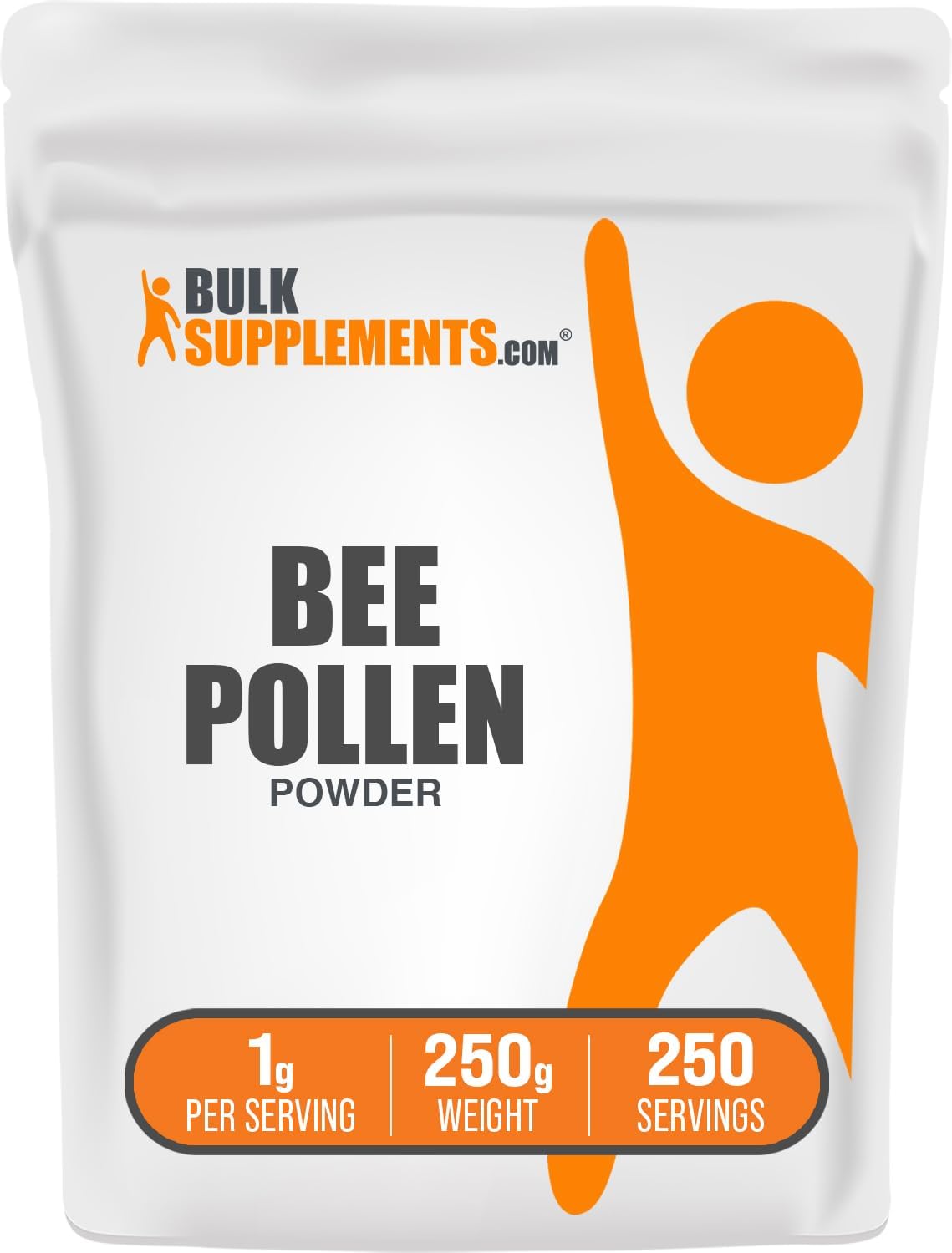BulkSupplements Bee Pollen Powder – 250g (8.8oz) Superfood Supplement - görsel 1