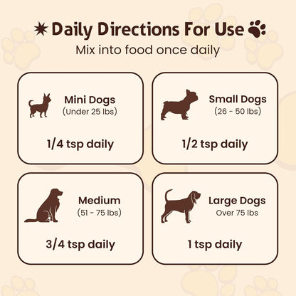 Petsmont Buddy Guard Organic Mushroom Blend for Dogs and Cats
