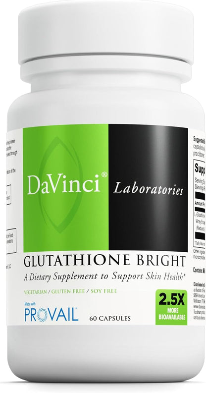 DAVINCI Labs – Glutathione Bright – 60 Capsules