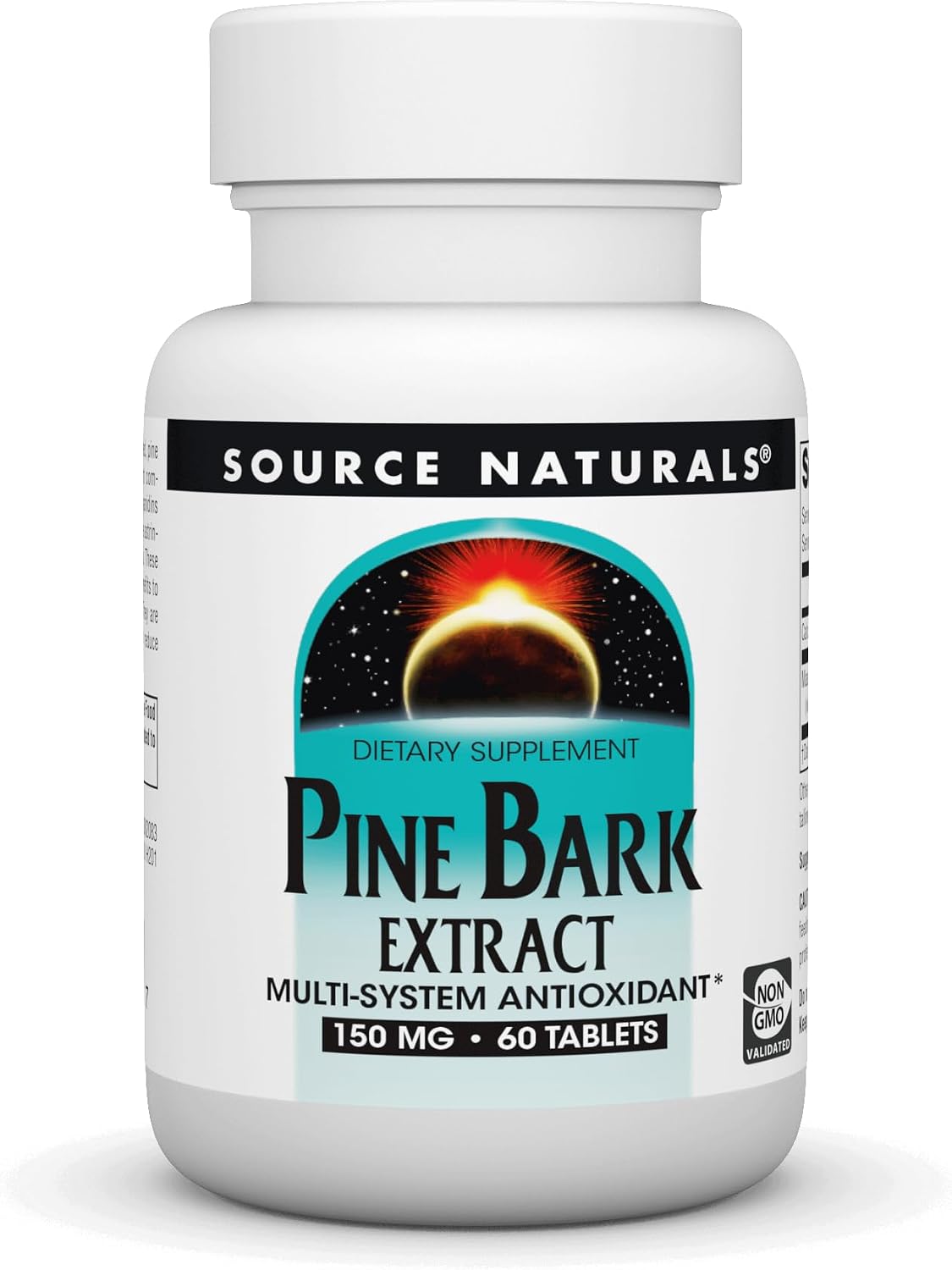 Source Naturals Pine Bark Extract 150 mg – 60 Tablets – Multi-System Antioxidant* - görsel 1